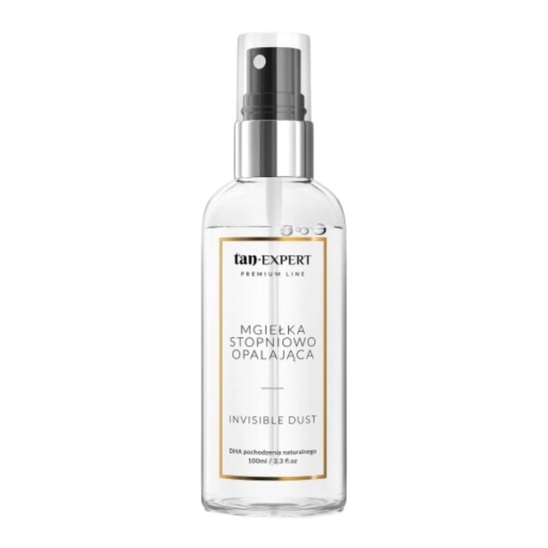 TanExpert - Invisible Dust - Mgiełka Stopniowo Opalająca Do Twarzy, 100ml