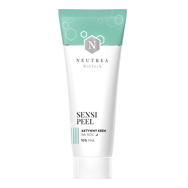 Neutrea - Sensi Peel - Aktywny Krem na Noc z 10% Kwasami PHA, 75ml