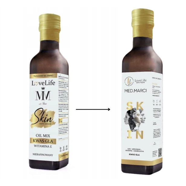 LoveLife - Skin by Med. Marci - kompozycja olejów wspierająca redukcję trądziku, 250ml