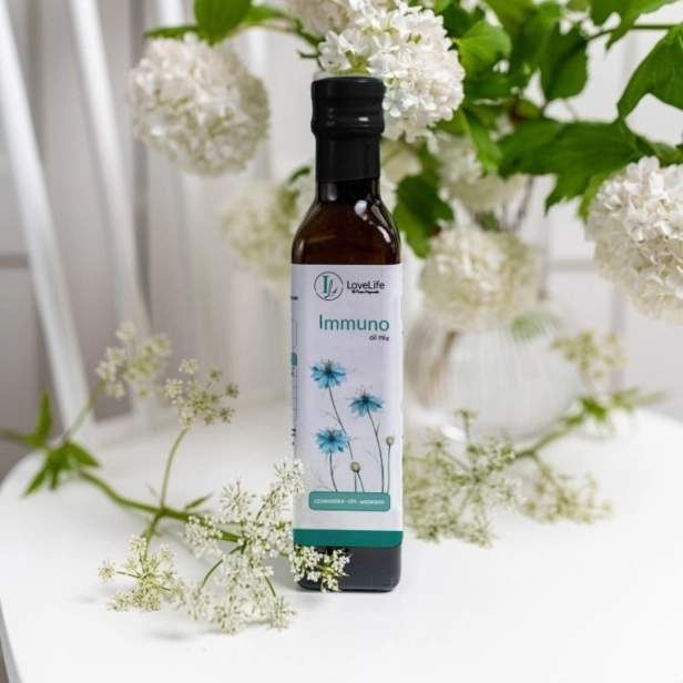 LoveLife - Immuno Strong - olej naturalny na wzmocnienie odporności, 250ml