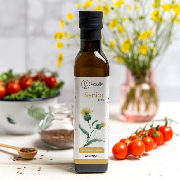 LoveLife - Senior - Kompozycja Olejów Wspierająca Zdrowie, 250ml
