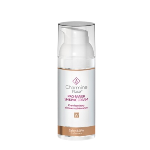 Charmine Rose - Pro-Barier Shikimic Cream - Łagodzący Krem z Kwasem Szikimowym, 50 ml