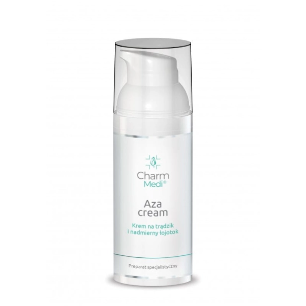 Charm Medi - AZA Cream - Trądzik i Przetłuszczanie - Krem z Kwasem Azelainowym, 50ml