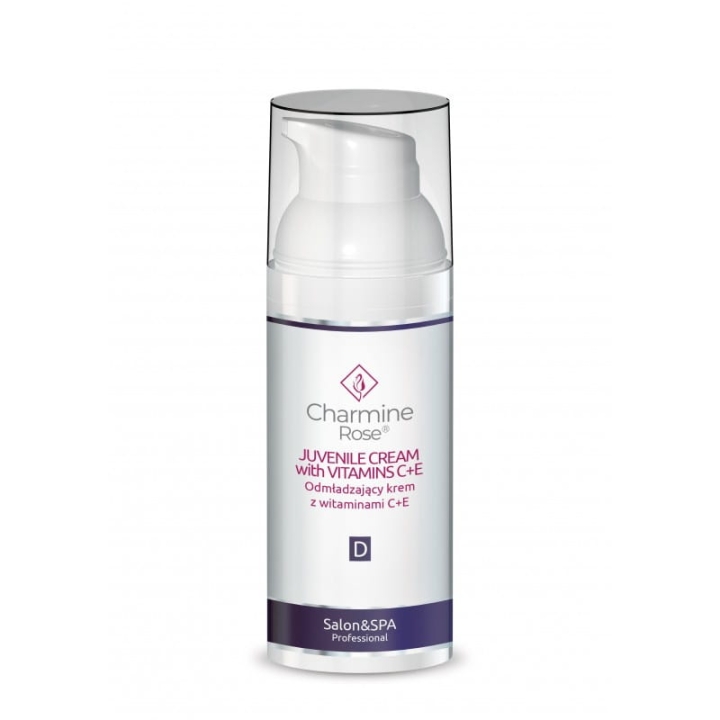 Charmine Rose - Juvenile Cream With Vitamins C+E - Odmładzający Krem z Witaminami C i E, 50ml
