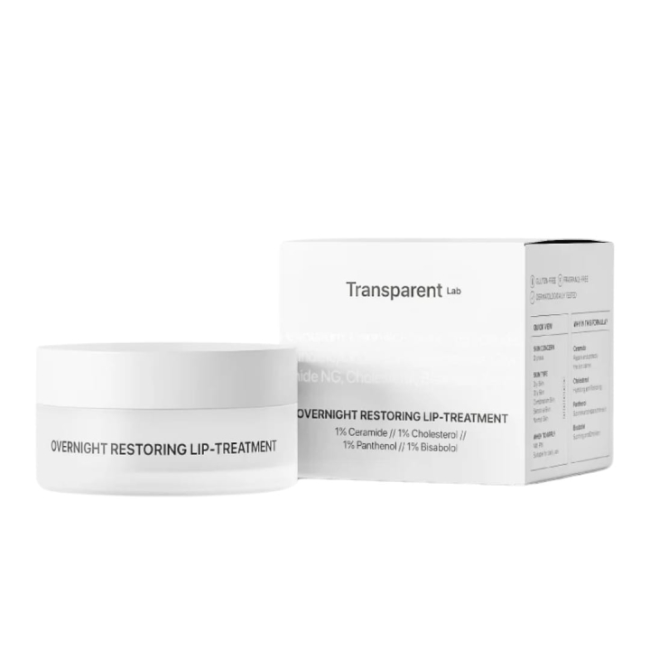 Transparent Lab - Overnight Restoring Lip-Treatment - Nawilżający Balsam Do Ust,15ml