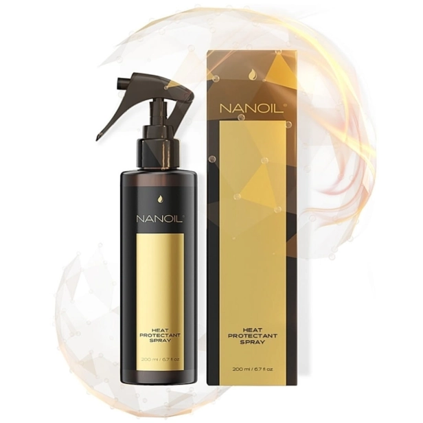 Nanoil - Heat Protectant Spray - Termoochronny Spray Do Włosów, 200ml
