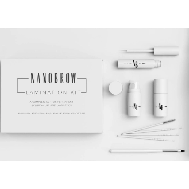 Nanobrow - Lamination Kit - Profesjonalny Zestaw Do Laminacji Brwi