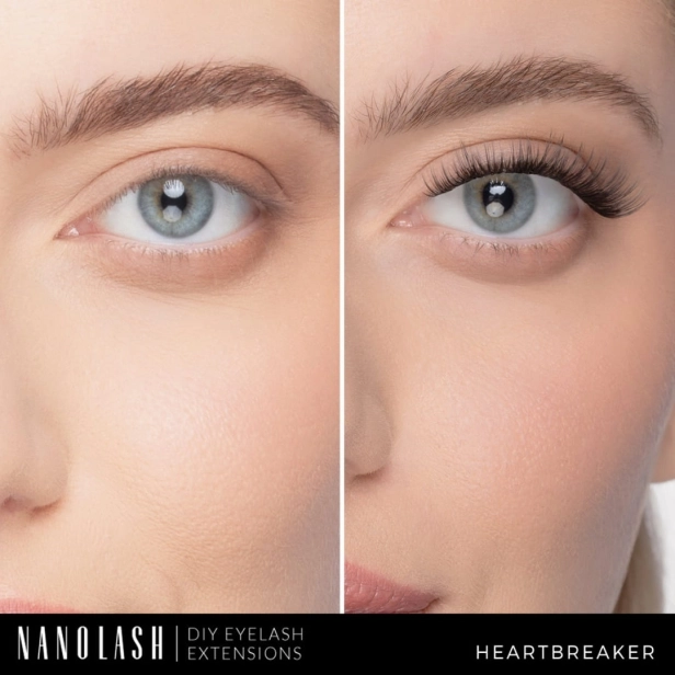 Nanolash - DIY Starter Kit - Heartbreaker - Rzęsy Bondingowe Zestaw