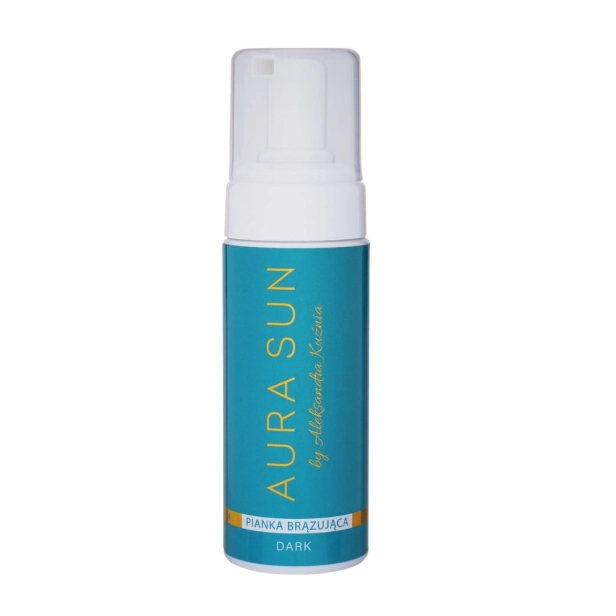 Aura Sun - Samoopalacz - Pianka Brązująca - Dark, 150 ml