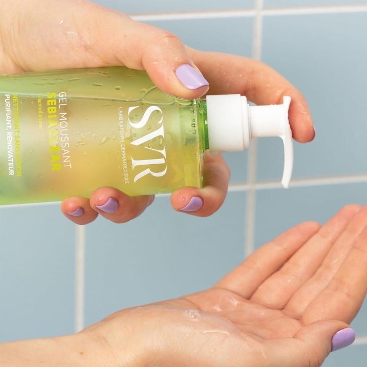 SVR - Sebiaclear Gel Moussant - Żel Do Mycia Do Skóry Trądzikowej, 200 ml