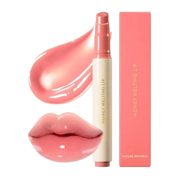 Nature Republic - Honey Melting Lip - 02 FIG - Błyszczyk Do Ust