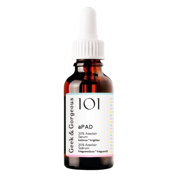Geek & Gorgeous – aPAD – Wielofunkcyjne Serum z 6% Azeloglicyną, 30 ml