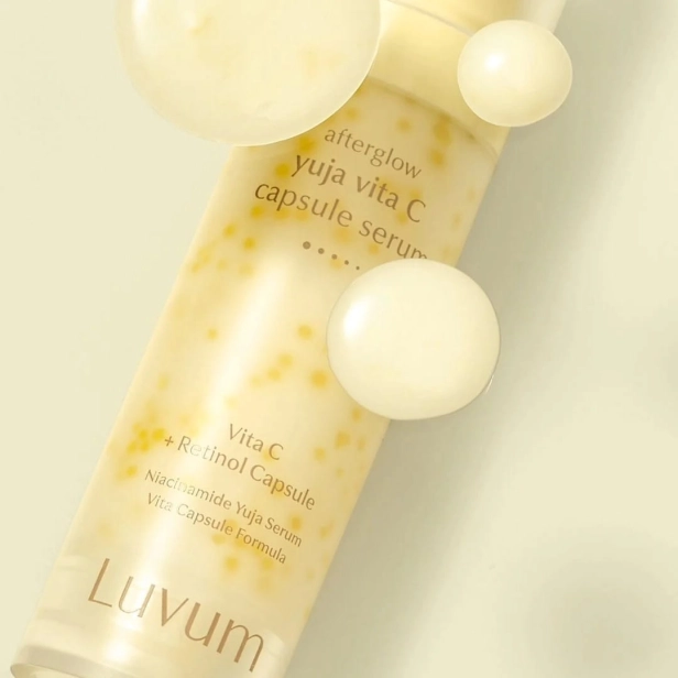 Luvum - After Glow - Yuja Vita C Capsule Serum - Serum z Witaminą C i Retinolem, 30 ml