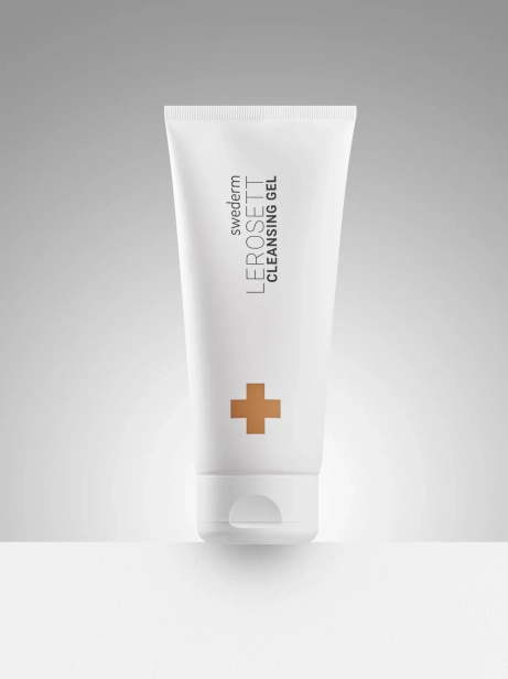 Swederm - Lerosett Cleansing Gel - Żel Do Mycia Twarzy Cera Tłusta i Mieszana, 200 ml.webp