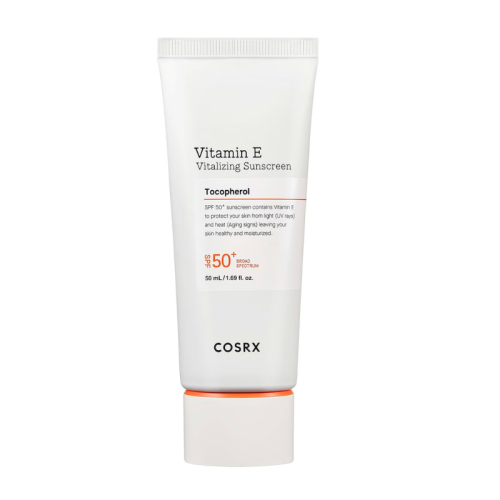 Krem Cosrx Vitamin E Vitalizing Sunscreen Spf50+ - Z Filtrem Przeciwsłonecznym I Witaminą na dzień 50ml (1).png