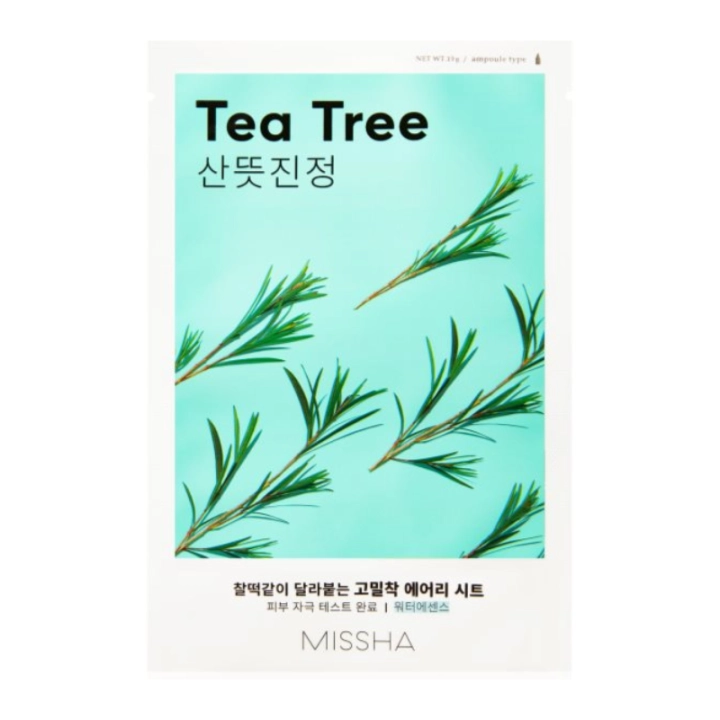 Missha – Airy Fit Tea Tree Sheet Mask, 19g.png