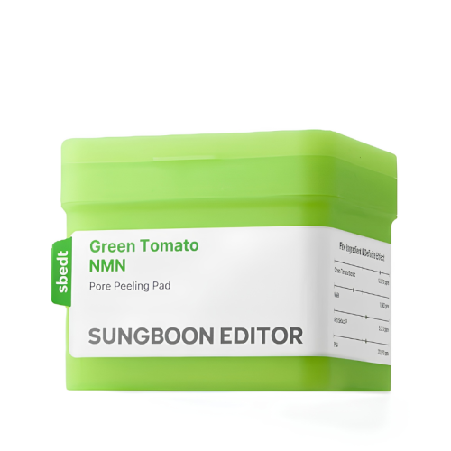Sungboon Editor – Green Tomato NMN Pore Peeling Pad, 180ml.png