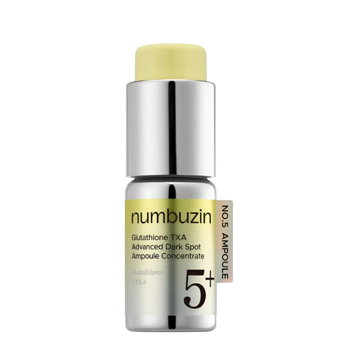 Numbuzin – No.5 Glutathione TXA Advanced Dark Spot Ampoule - Serum Redukujące Przebarwienia,  10.7g.png