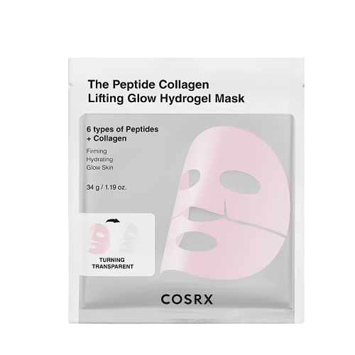 COSRX - Peptide Collagen Glow Hydrogel Mask - Maska Hydrożelowa z Peptydami i Kolagenem, 34g.png