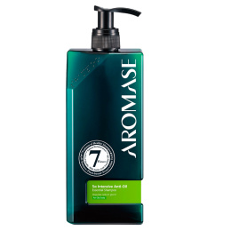AROMASE - 5α Intensive Anti-Oil Essential Shampoo, 400 ml - szampon do przetłuszczającej się skóry głowy