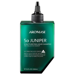 AROMASE - 5α Juniper Scalp Purifying Liquid Shampoo, 260 ml - peelingujący szampon do włosów