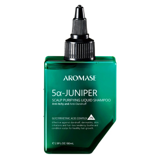 AROMASE - 5α Juniper Scalp Purifying Liquid Shampoo, 260 ml - peelingujący szampon do włosów