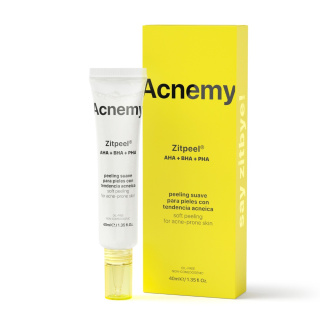 Acnemy - Zitpeel, 40 ml - delikatny peeling do skóry trądzikowej