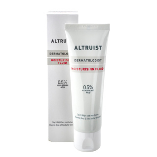 Altruist - Moisturizing Fluid, 50ml - dermatologiczna emulsja nawilżająca z kwasem hialuronowym