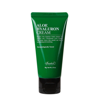 Benton - Aloe Hyaluron Cream, 50g - aloesowy krem nawilżający