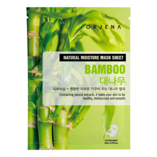 ORJENA - rozświetlająca maska w płachcie z ekstraktem z bambusa