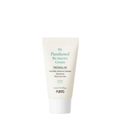 PURITO - B5 Panthenol Re-barrier Cream (wersja mini), 15 ml - regenerujący krem z pantenolem