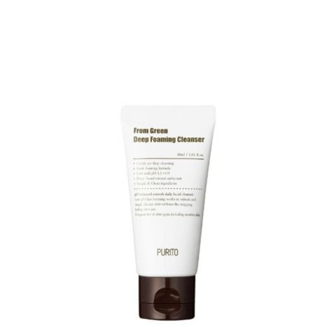 PURITO - From Green Deep Foaming Cleanser (wersja mini), 30ml