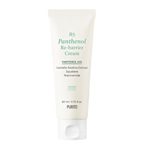 PURITO - B5 Panthenol Re-barrier Cream, 80ml - regenerujący krem z pantenolem