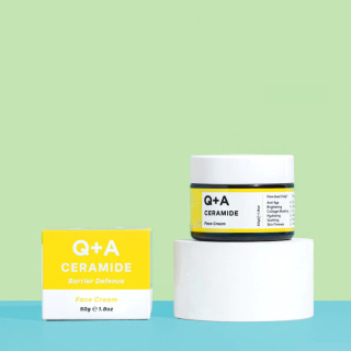 Q+A - Ceramide Defence Face Cream - Regenerujący Krem do Twarzy z Ceramidami, 50g