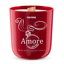 RAVINA - świeca sojowa AMORE AMORE, 175g