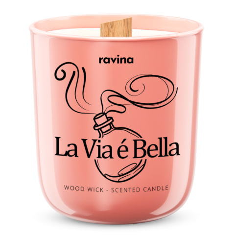 RAVINA - świeca sojowa LA VIE EST BELLE, 175g