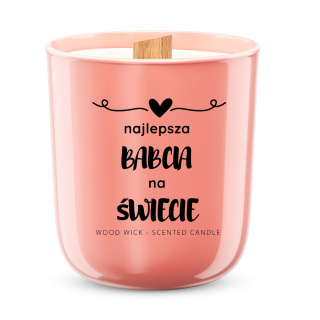 RAVINA - świeca sojowa NAJLEPSZA BABCIA NA ŚWIECIE, 175g