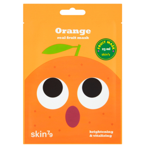 Skin79 - Real Fruit Mask Orange, 23ml - rozświetlająca maska z ekstraktem z pomarańczy
