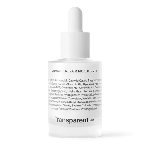 Transparent Lab - Ceramide Repair Moisturizer, 30ml - nawilżająco-naprawcze serum do twarzy