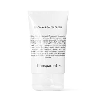 Transparent Lab - Niacinamide Glow Cream, 50ml - rozjaśniająco-wygładzający krem z niacynamidem