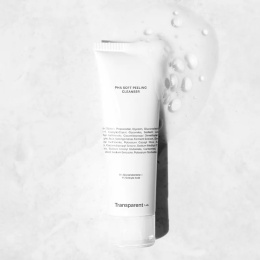 Transparent Lab - PHA Soft Peeling Cleanser, 150 ml - żel do mycia twarzy z kwasami PHA