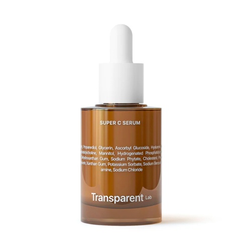 Transparent Lab - Super C Serum, 30ml - serum antyoksydacyjne z witaminą C i kwasem hialuronowym