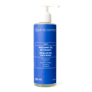 Back To Comfort - Azeli-C Gel, 200ml - żel do mycia twarzy do cery suchej i wrażliwej