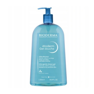 Bioderma - Atoderm Gel douche - żel pod prysznic do skóry atopowej, wrażliwej i suchej, 1l