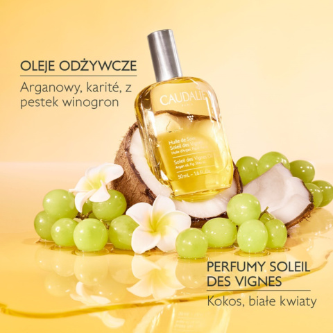 Caudalie - Soleil Des Vignes - zapachowy olejek-eliksir do ciała, 50ml