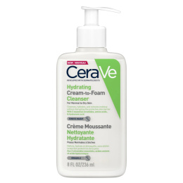 CeraVe - Hydrating Cream-to-Foam Cleanser, 236ml - nawilżający krem-pianka do mycia