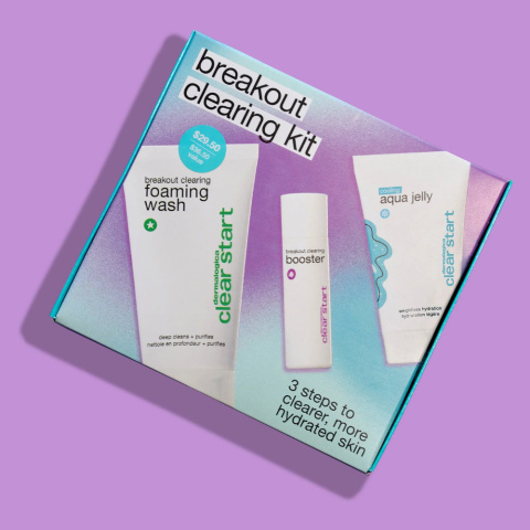 Dermalogica - Clear Start Breakout Clearing Kit - zestaw miniaturek do skóry tłustej, trądzikowej, 3szt.