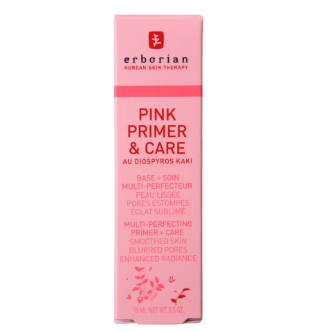 Erborian - Pink Primer & Care - rozświetlająca baza pod makijaż, 15ml