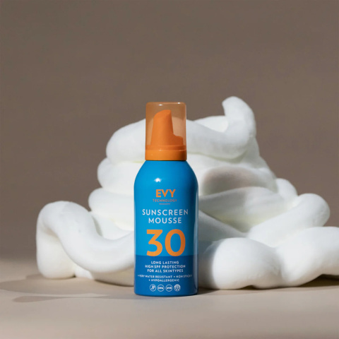 EVY TECHNOLOGY - SPF 30, 150ml - profesjonalny krem z filtrem w piance