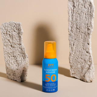 EVY TECHNOLOGY - SPF 50, 100ml - profesjonalny krem z filtrem w piance